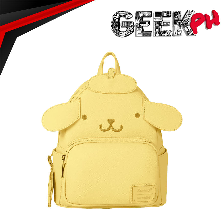 geeky mini backpacks Loungefly Sanrio Pompompurin Monochrome Cosplay Mini Backpack (SANBK057) sold by Geek PH
