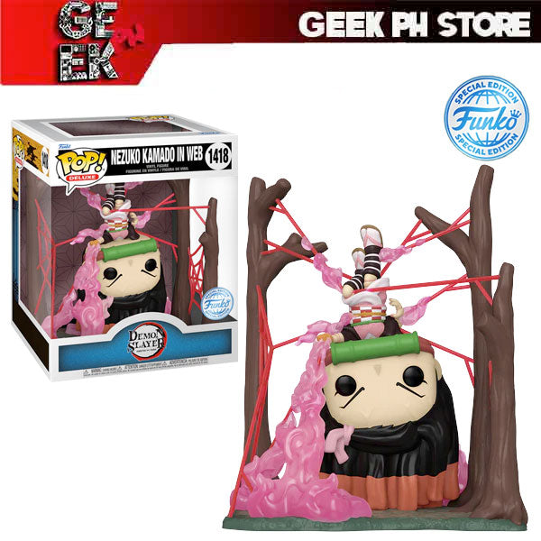 Funko POP Deluxe: Demon Slayer -Nezuko in Web Glow in the Dark Special Edition Exclusive sold by Geek PH