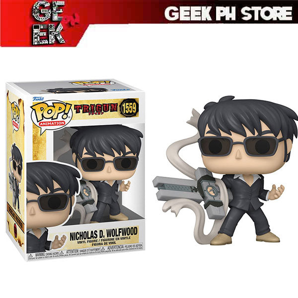 Funko Pop! Animation: Trigun - Nicholas D. Wolfwood sold by Geek PH