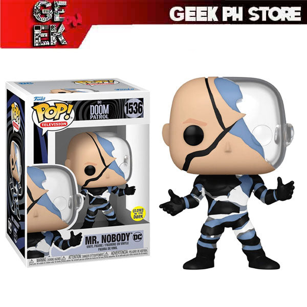 Funko Pop! TV: Doom Patrol - Mr. Nobody Glow in the Dark sold by Geek PH