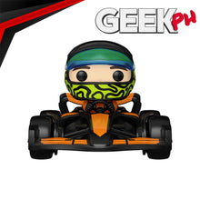 Load image into Gallery viewer, Funko MCLAREN Pop! Rides Super Deluxe Lando Norris with McLaren MCL39