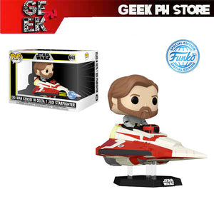 Funko POP Ride SUP DLX: Star Wars - Obi-Wan in Delta 7 Special Edition Exclusive sold by Geek PH Store