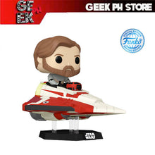 Load image into Gallery viewer, Funko POP Ride SUP DLX: Star Wars - Obi-Wan in Delta 7 Special Edition Exclusive sold by Geek PH Store