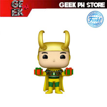 Load image into Gallery viewer, Funko POP Marvel: Holiday- Loki w/ Sweater Metallic Special Edition Exclusive sold by Geek PH
