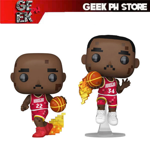 Funko Pop! NBA Jam (30th Anniversary): Clyde Drexler and Hakeem Olajuwon Two-Pack sold by Geek PH
