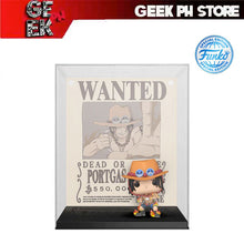 Load image into Gallery viewer, Funko POP Display Case: One Piece - Ace (Wanted poster) Special Edition Exclusive sold by Geek PH