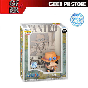 Funko POP Display Case: One Piece - Ace (Wanted poster) Special Edition Exclusive sold by Geek PH