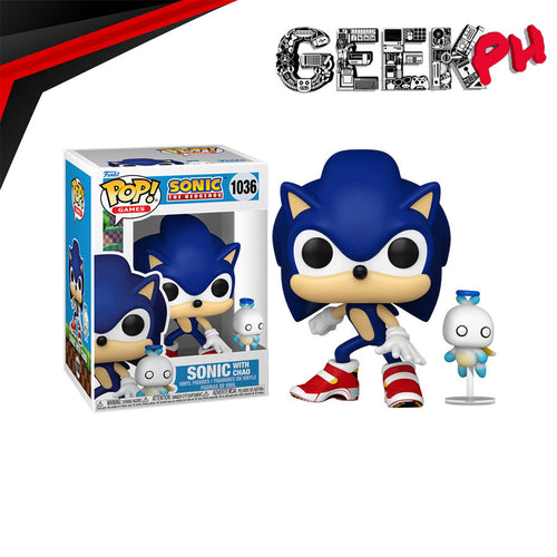 Funko Pop! & Buddy: Sonic the Hedgehog - Sonic with Chao sold by Geek PH