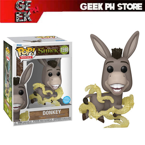 Funko Pop Pop! Movies: Shrek (Dreamworks 30th Anniversary) - Donkey (Glitter) sold by Geek PH