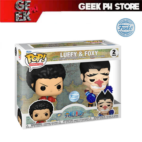 Funko POP Animation: One Piecce - Luffy/Foxy 2- Pack sold by Geek PH