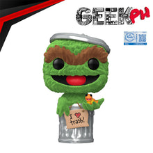 Load image into Gallery viewer, Funko Sesame Street Pop! Oscar the Grouch (Flocked) sold by Geek PH