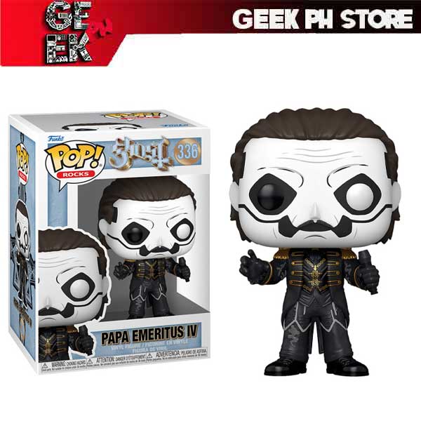 Funko Pop Rocks Ghost Papa Emeritus IV sold by Geek PH