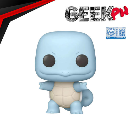 Funko POP Games: Pokemon- Squirtle ( Soft Color ) Exclusive  sold by Geek PH