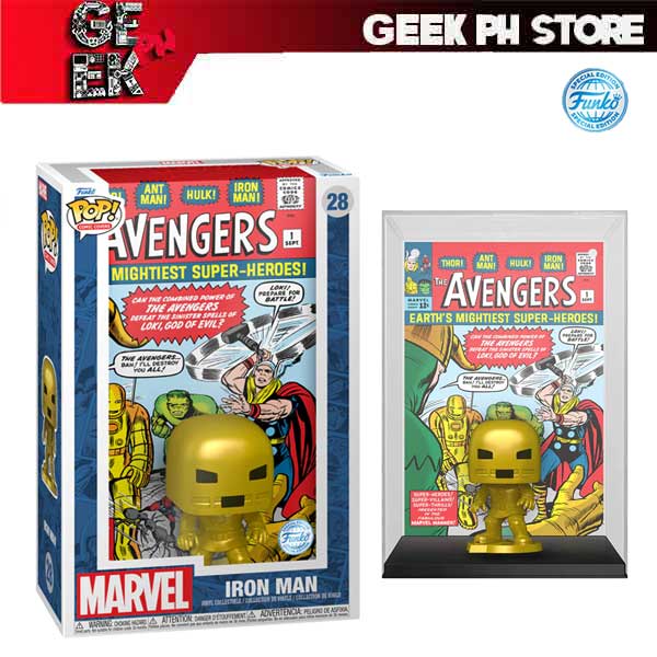 Funko Pop Comic Cover IRON MAN - AVENGERS #1 Special Edition Exclusive sold  by Geek PH