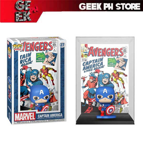Funko Comic Cover The Avengers #4 (1963) Captain America  sold by Geek PH