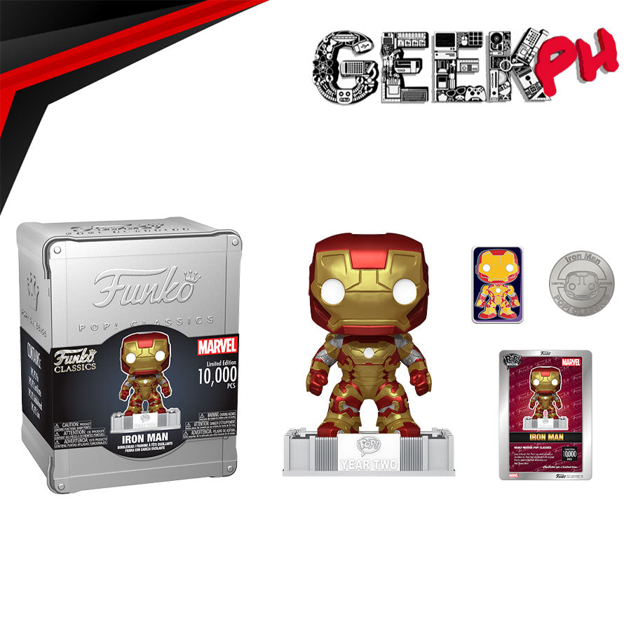Funko POP! Classics: Marvel - Iron-Man Edition Exclusive sold by Geek PH