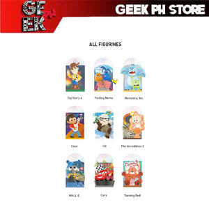 POP MART Disney 100th Anniversary Pixar Series Figures case of 9 sold by Geek PH