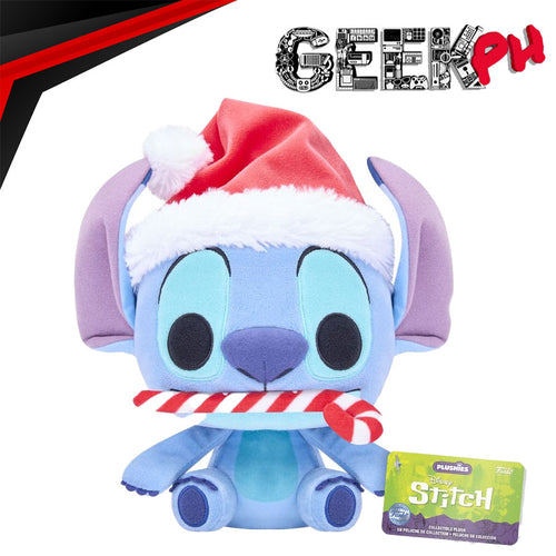 Funko Lilo & Stitch – Stitch with Candy Cane Special Edition Exclusive 7 Inch Pop! Plush sold by Geek PH