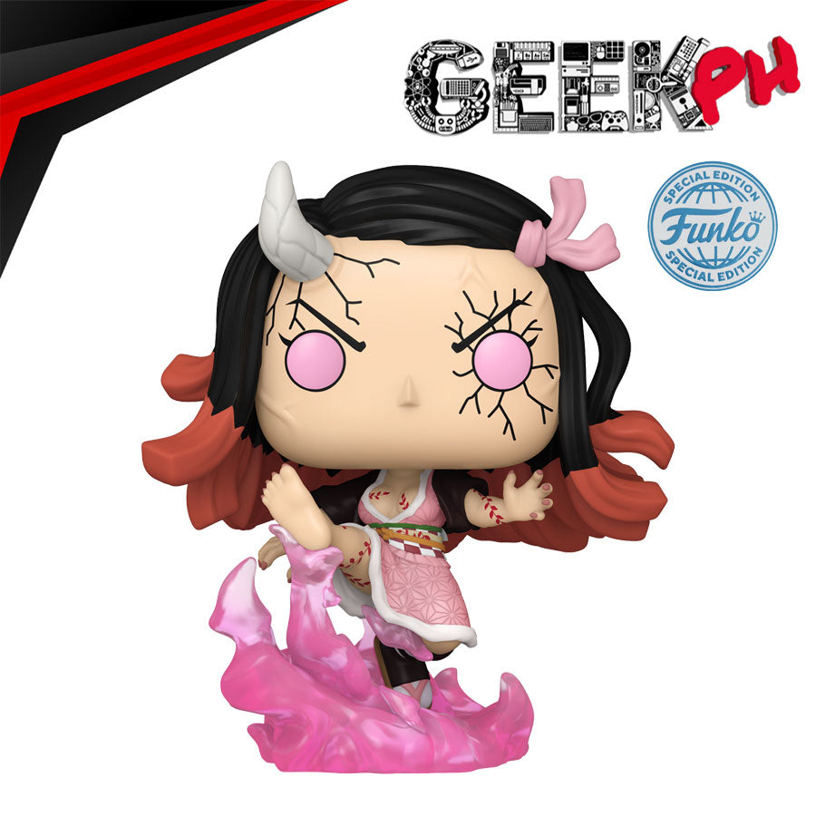 Funko Pop! Plus Nezuko Kamado (Blood Demon Art) Glow in the Dark Special Edition Exclusive sold by Geek PH