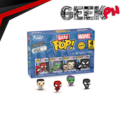 Funko Spider-Man Funko Bitty Pop! Mini-Figure 4-Pack sold by Geek PH