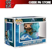 Load image into Gallery viewer, Funko Pop Ride Deluxe  Movies - Aquaman And The Lost Kingdom -Aquaman on Storm sold by Geek PH Store