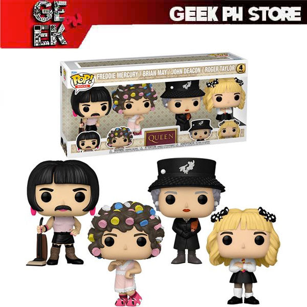 Funko Pop Rocks Queen I Want to Break Fee 4 Pack sold by Geek PH