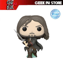 Load image into Gallery viewer, Funko POP Movies: Lord of the Rings - Aragorn (Army of the Dead) Special Edition Exclusive sold by Geek PH