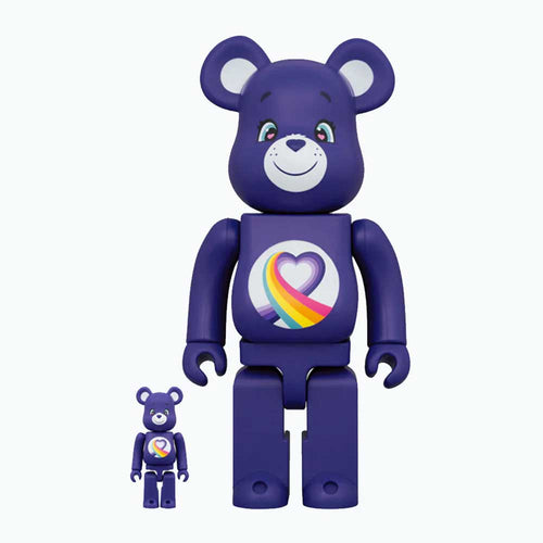 Medicom BE@RBRICK Rainbow Heart Bear™ 100% & 400% ( Pre Order Reservation )
