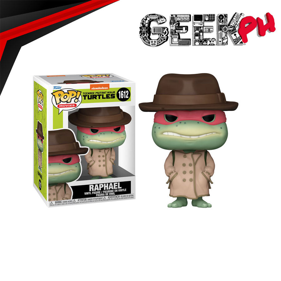 Funko Pop! Movies: Teenage Mutant Ninja Turtles (1990) - Raphael in Trench Coat sold by Geek PH
