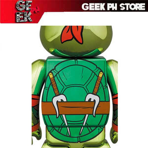 Medicom BE@RBRICK RAPHAEL CHROME Ver. 1000% sold by Geek PH