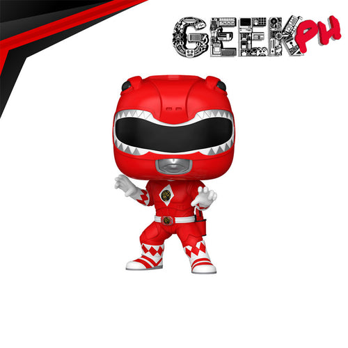 Funko Pop Mighty Morphin Power Rangers: The Movie Pop! Movies #1779 Red Ranger sold by Geek PH