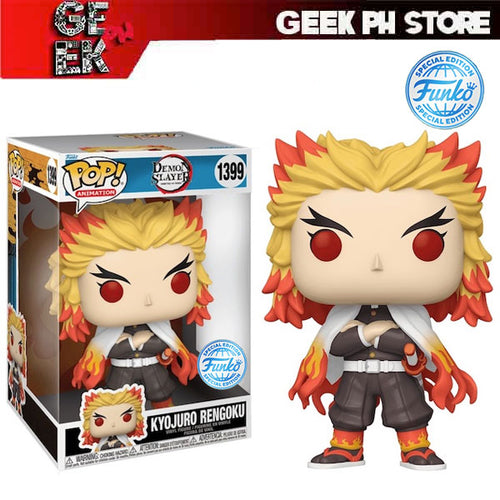 Funko POP Jumbo: Demon Slayer - Rengoku Special Edition Exclusive sold by Geek PH