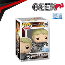 Load image into Gallery viewer, Funko POP! Animation: Attack on Titan Reiner Exclusive sold by Geek PH
