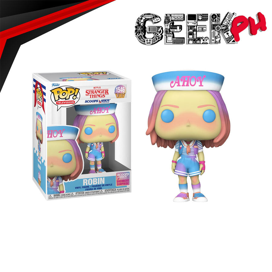 Funko Pop! Television: Stranger Things - Robin (Scoops Ahoy) sold by Geek PH