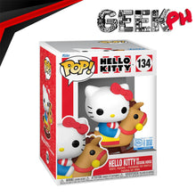 Load image into Gallery viewer, Funko POP Premium: Hello Kitty on Rocking Horse Exclusive #134 sold by Geek PH