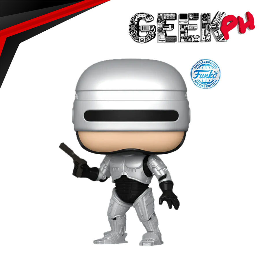 Funko Pop Movies - RoboCop Metallic Special Edition Exclusive sold by Geek PH