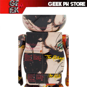 Medicom BE@RBRICK Andy Warhol × The Rolling Stones Love You Live 100% & 400% sold by Geek PH Store