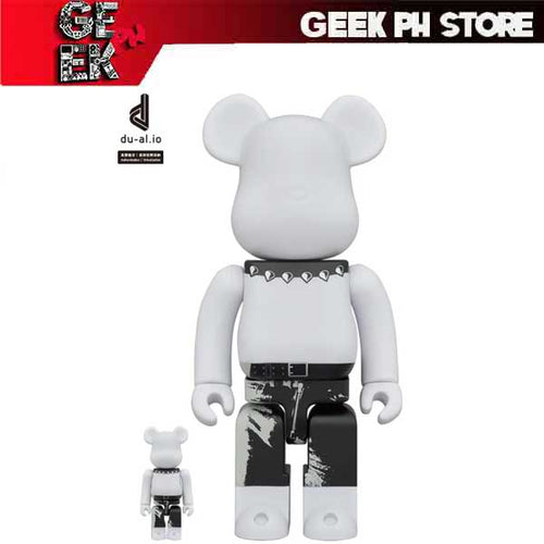 Medicom BE@RBRICK Andy Warhol  The Rolling Stones Sticky Fingers Design Ver. 100% & 400% sold by Geek PH