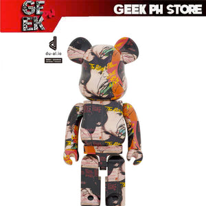 Medicom BE@RBRICK Andy Warhol × The Rolling Stones Love You Live 100% & 400% sold by Geek PH Store