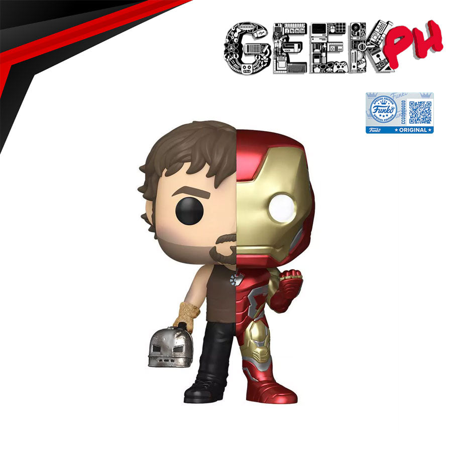 Funko POP Marvel: Split- Iron Man/Tony Stark Exclusive sold by Geek PH