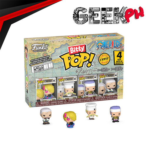 Funko Bitty POP: One Piece- Sanji 4pk