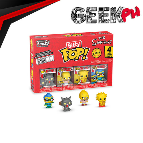 Funko Bitty POP: Simpsons- Scratchy 4pk sold by Geek PH