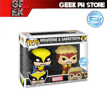 Load image into Gallery viewer, Funko POP Marvel: Wolverine 50th- Wolverine / Sabretooth 2 pack Special Edition Exclusive sold by Geek PH