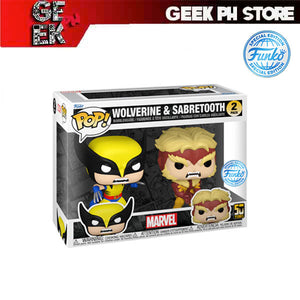 Funko POP Marvel: Wolverine 50th- Wolverine / Sabretooth 2 pack Special Edition Exclusive sold by Geek PH
