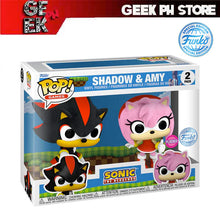 Load image into Gallery viewer, Funko POP! Games: Sonic The Hedgehog - Shadow &amp; Amy 2 pack Special Edition Exclusive sold by Geek PH
