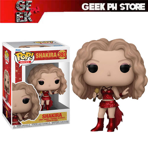 Funko Pop! Rocks: Shakira (Super Bowl LIV Glitter) sold by Geek PH