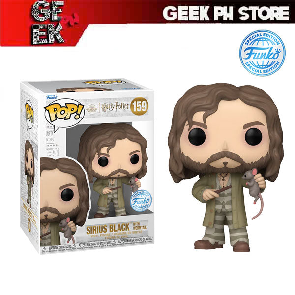 Funko Pop Super - Harry Potter - Sirius Black with Wormtail Special Edition Exclusive sold by Geek PH