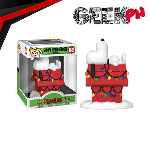 Funko Pop! Deluxe: A Charlie Brown Christmas - Snoopy with Doghouse sold by Geek PH