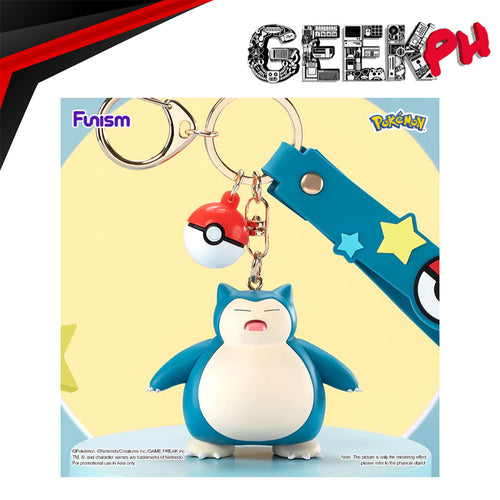Funism Pokemon Keychain - Snorlax sold by Geek PH