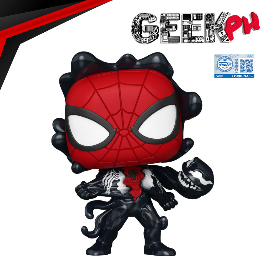 Funko Marvel Comics - Spider-Man (Symbiote) Pop! 1525 Exclusive sold by Geek PH